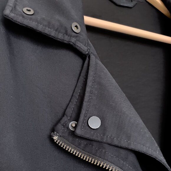 ALLSAINTS Finn Jacket, Black, Size 2 - Picture 7 of 12